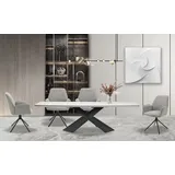 byLIVING Esszimmerstuhl »Blair«, (Set), 2 St., Webstoff, 2er-Set, 360 Grad drehbar, gemütlicher Sessel, verschiedenen Stoffe