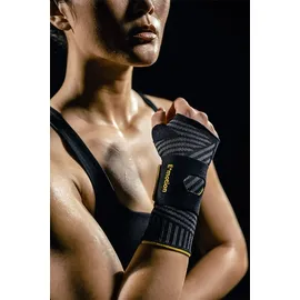 medi Manumed active E+motion Handgelenkbandage 1 St Schwarz I