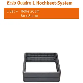 GARANTIA Ergo Quadro Stone L 80 x 80 x 25 cm