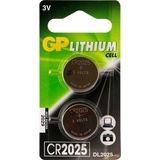 GP Lithium CR2025 2 St.