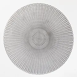 Tischset GEFLECHT silber