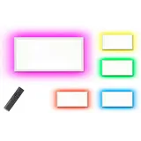 NORTHPOINT LED Panel 60W mit RGB Backlight Hintergrundbeleuchtung RGB Fernbedienung Rechteckig 80x30