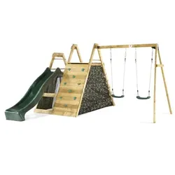 plum® Kletter Pyramide mit Doppelschaukel