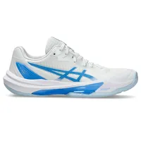 Asics Damen Volleyballschuhe SKY ELITE FF 3, Größe 38 in Grau WHITE/BLUE COAST