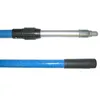 Teleskopstangen Autopflege Glasfaser-Alu PRO 2x1,2 m blau sehr solider Teleskopstiel für die Fahrzeugpflege