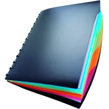 Durable Sichtbuch Duralook Style A4 Schwarz 20 St.
