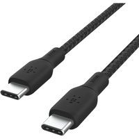 Belkin BoostCharge USB-C/USB-C 100W Kabel 2.0m schwarz (CAB014bt2MBK)