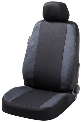 WALSER Sitzbezug, Polyester - schwarz