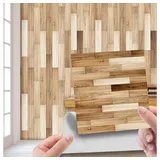 COOL-i ® Fliesenaufkleber, 20 stück PVC Fliesenaufkleber, Selbstklebende (10x10 cm,15x15 cm) 15 cm