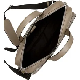 Marc O'Polo Businesstasche Laptoptasche mit Laptopfach Fred Business Bag Pavestone taupe - Taupe/Braun