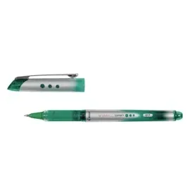 Pilot Pen PILOT V-BALL GRIP 07 Tintenroller grün/Silber 0,4 mm, Schreibfarbe: grün,