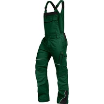 Leibwächter FLEXL Flex Line, Latzhose grün-schwarz, 56 - grün/schwarz - 56