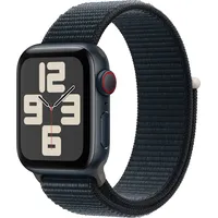Apple Watch SE 2023 GPS + Cellular 40 mm Aluminiumgehäuse mitternacht, Sport Loop mitternacht