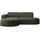 kaiser möbel Ecksofa, Sofa L form, Couch L form MODENA L STUDIO stoff Neve Olive Links