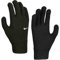 Nike Swoosh Knit 2.0 Strick-Handschuhe 010 black/white S/M