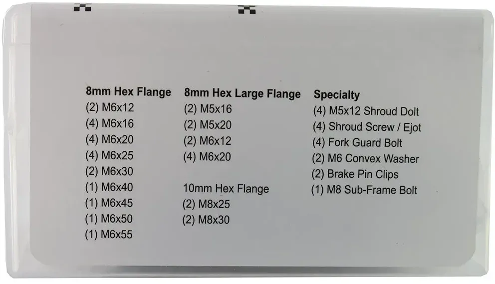 Holeshot Sks002 Schraubenset - Silver - One Size
