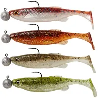Savage Gear Fett Minnow T-Tail RTF - Realistisches Elritzen-Design,