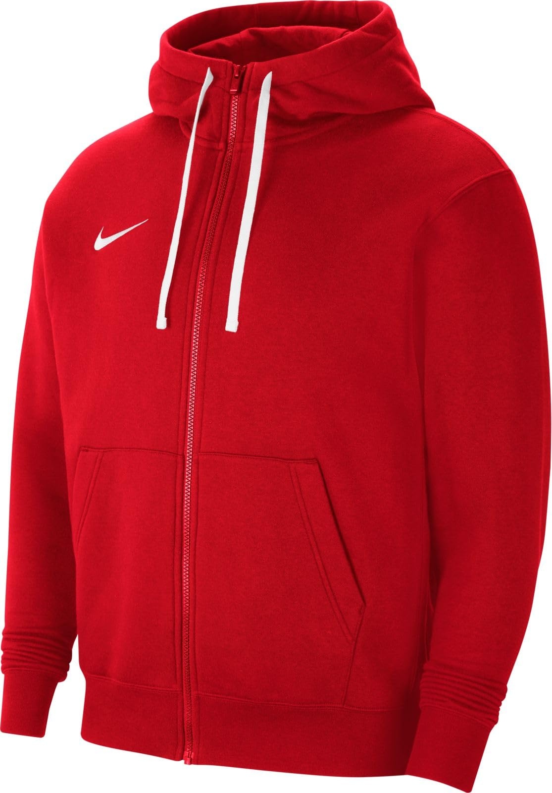 Nike Herren M Nk Flc Park20 Fz Hoodie Sweatshirt, University Red/White/White, S EU