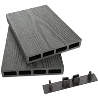 WPC Zaunbrett  130H20 Holzmuster, 8 Farben Zaunlatten Gartenzaun 130x20x2000mm