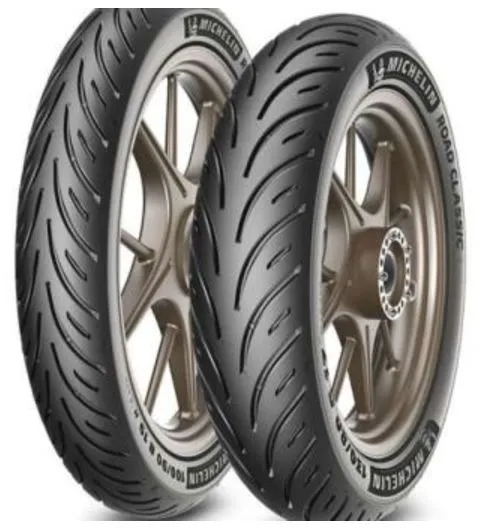 MICHELIN ROAD CLASSIC 130/70B18 TL 63H Arrière, Pneu moto Arrière