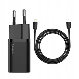 Baseus Super Si 20W Power Adapter (incl. USB-C to Lightning cable)