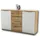 SchlafKONTOR Kombikommode Capri 150 x 90 x 38 cm Weiß
