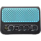 10W Tragbarer E -Gitarrenverstärker mit Sauberem, Mini -Gitarrenverstärker, Verzerrung, Overdrive- und Reverb -Effekten, Wiederaufladbare Gitarrenpraxis -Verstärker für Performance & Praxis