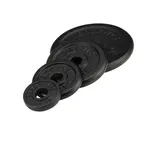 Energetics Hantelscheibe Hantelscheibe Guss 2 x 5 kg schwarz