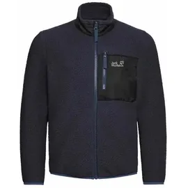 Jack Wolfskin Lite Curl FZ K dunkelblau 152