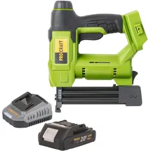 Pro Craft PEH20 Akku Tacker 20 V 15 - 32 mm + 1x Akku 2,0 Ah + Ladegerät