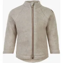 mikk-line Wollwalk Jacke Melange Offwhite 98
