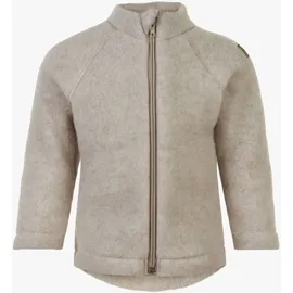 mikk-line Wollwalk Jacke Melange Offwhite 98
