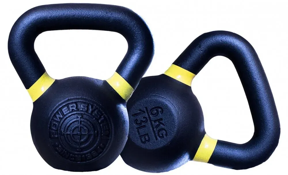 Kettlebell Power System  Posilovací Činka Kettlebell 6 Kg Gelb - Gelb