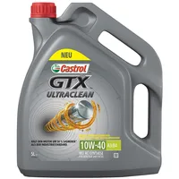 10W-40 Castrol GTX Ultraclean A3/B4 Motoröl 5 Liter