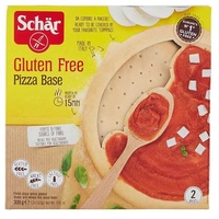 SCHAR Glutenfreier Fertigpizzaboden 2er Pack (300 g)