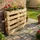 ideoon garden Premium Pflanzkasten 39 x 14 x 9 cm Silber