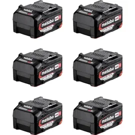 Metabo Li-Power Akkupack 18 V 5,2 Ah 6 Stück