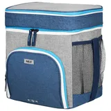 NILS CAMP Kühltasche Kühlrucksack 15 L isolierte Kühltasche für Picknick blau