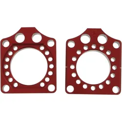 Kettenspanner / Achsblöcke Pro Circuit rot CRF 2009-2017