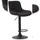 CLP Barhocker Lentini Stoff Schwarz