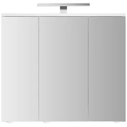 Spiegelschrank JOKEY "Arda", weiß, B:72,20cm H:68,20cm T:19,5cm, MDF, Schränke, Spiegelschrank Spiegelschrank mit Beleuchtung, weiß, 72,20 cm Breite