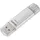 Hama FlashPen C-Laeta 128 GB silber USB-C 3.1