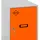 simonlocker montadas SimonRack Metallschrank mini 475 x 400 x 500 cm Grau/Orange