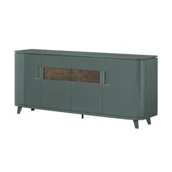 Jette Home Sideboard Pedra ¦ türkis/petrol ¦ Maße (cm): B: 190 H: 82 T: 45.0