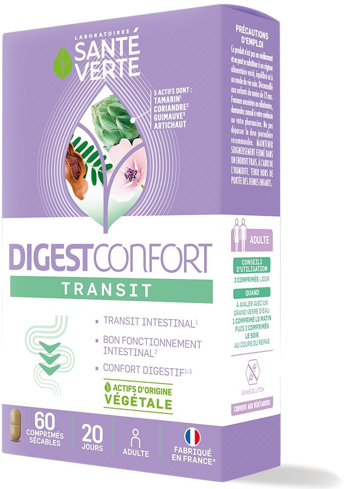 SANTE VERTE Transit 60 pc(s) comprimé(s)