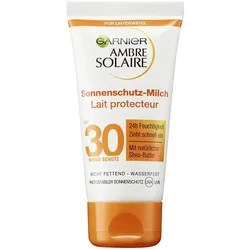 Garnier Ambre Solaire Sonnencreme Feuchtigkeitsspendende Sonnenschutz Milch LSF 30