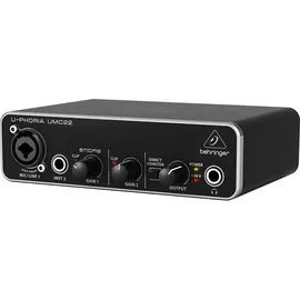 Behringer UMC22 Zusätzliches Musik-Equipment Konzert / Studio Vorverstärker (27000399)