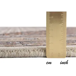 THEKO Orientteppich ¦ creme ¦ Wolle ¦ Maße (cm): B: 300 H: 1,2