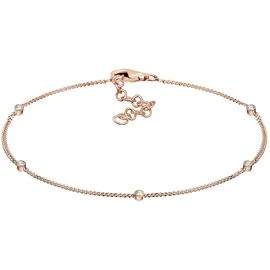 Elli Armband Basic Kristalle ROSÉGOLD", rosegold, in Rosegold | Gr.: 19 cm
