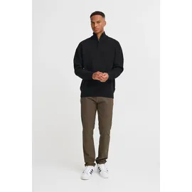 !Solid Troyer SDFinnet", Herren, Gr. XXL, schwarz (true schwarz), Obermaterial: 70% Baumwolle CO recyc.. 30% Polyester Pol. recyc.., Pullover Troyer